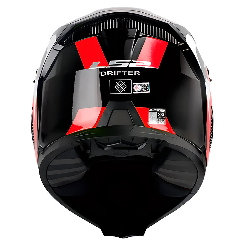 Casco Ls2 606 Drifter Triality Rojo