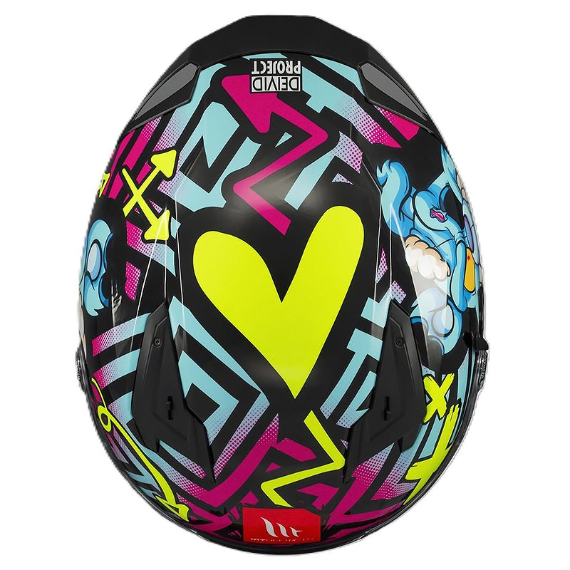 Casco Mt Braker Sv Crazy Teddy Azul