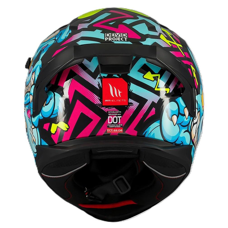 Casco Mt Braker Sv Crazy Teddy Azul