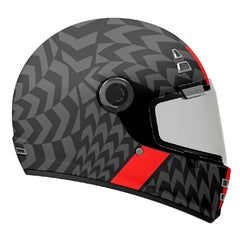 Casco Mt Jarama Psycho Gris Mate