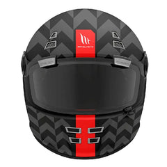 Casco Mt Jarama Psycho Gris Mate