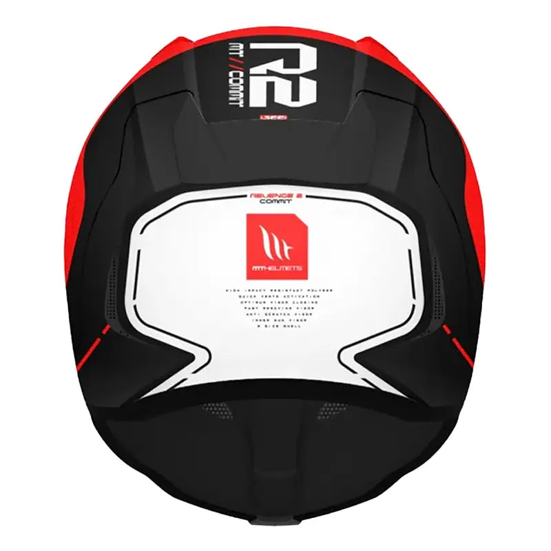 Casco Mt Revenge 2S Commit B5 Rojo Brillo