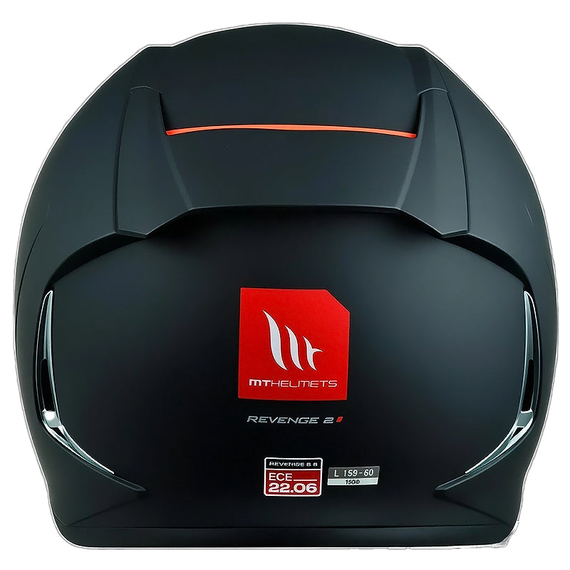 Casco Mt Revenge 2S Solid A1 Negro