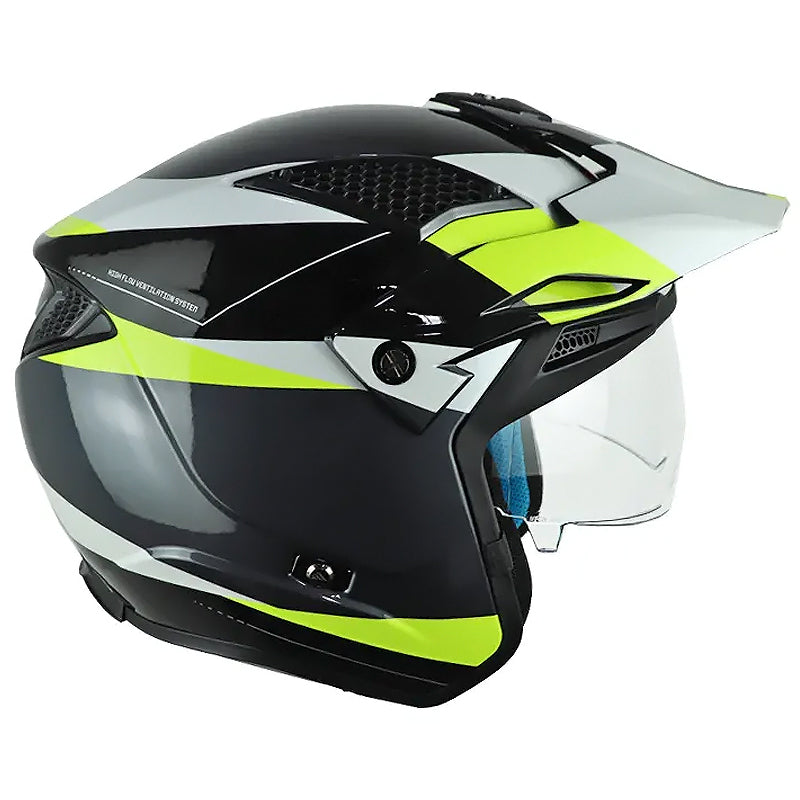 Casco Mt Streetfighter Sv S Digital B3 Gris Verde