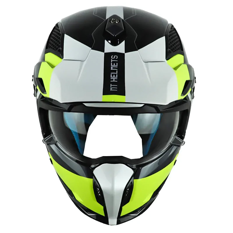 Casco Mt Streetfighter Sv S Digital B3 Gris Verde