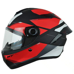 Casco Mt Targo S Kay B5 Negro Rojo