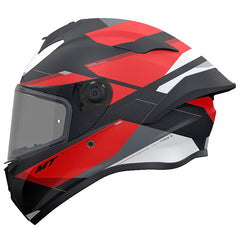 Casco Mt Targo S Kay B5 Rojo Negro