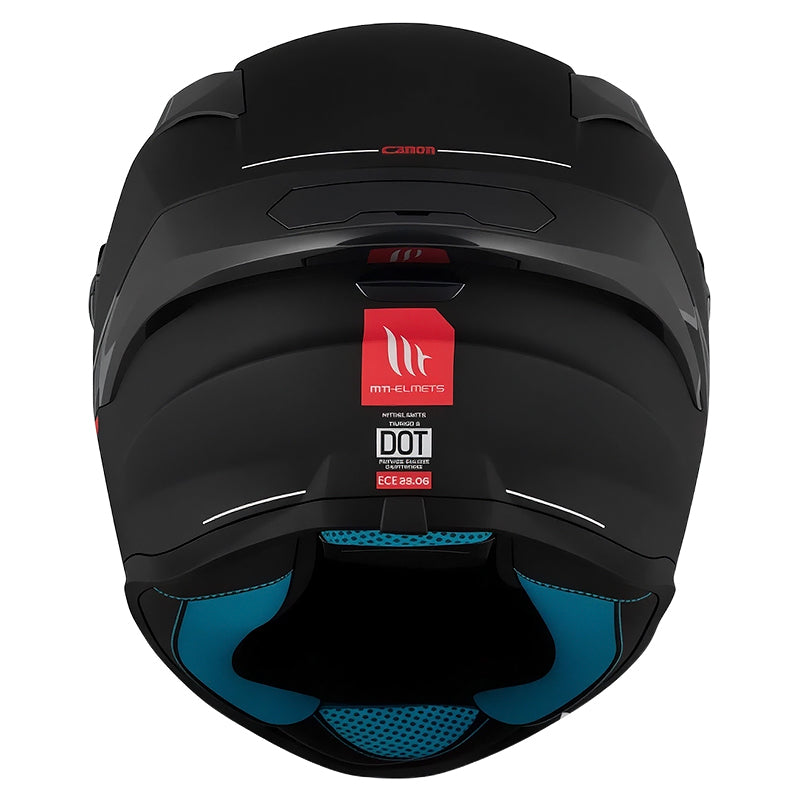 Casco Mt Targo S Solid A1 Negro