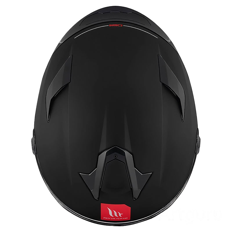 Casco Mt Targo S Solid A1 Negro