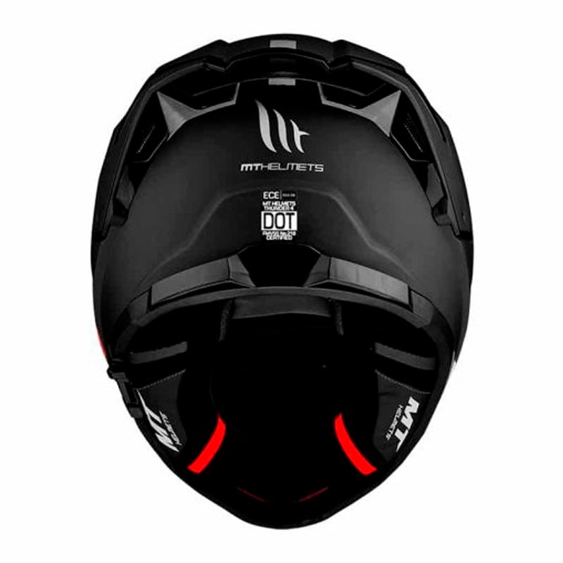 Casco Mt Thunder 4Sv Solid A1 Negro