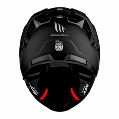 Casco Mt Thunder 4Sv Solid A1 Negro