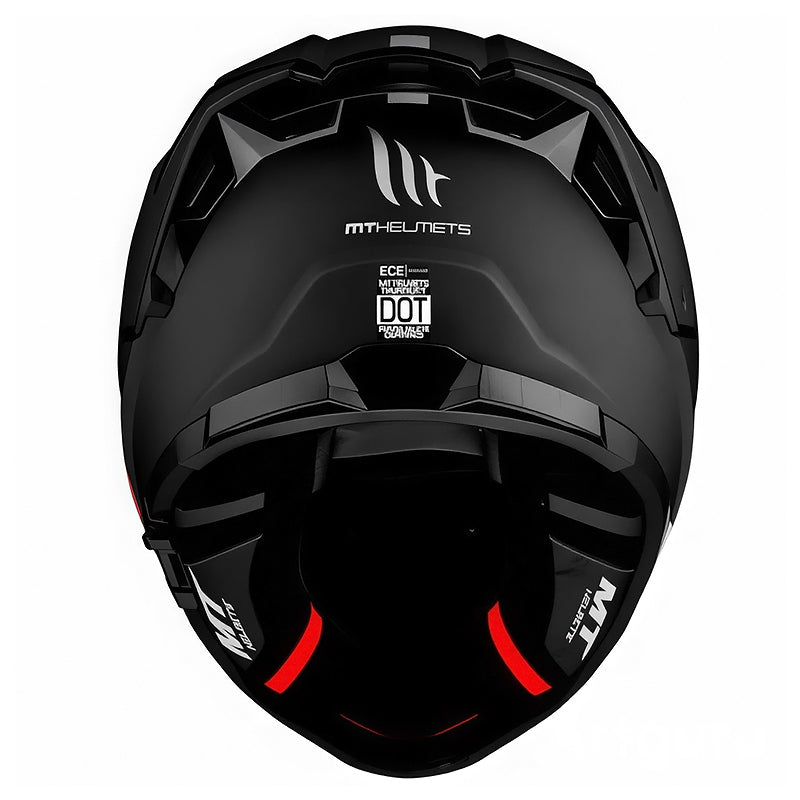 Casco Mt Thunder 4Sv Solid A1 Negro