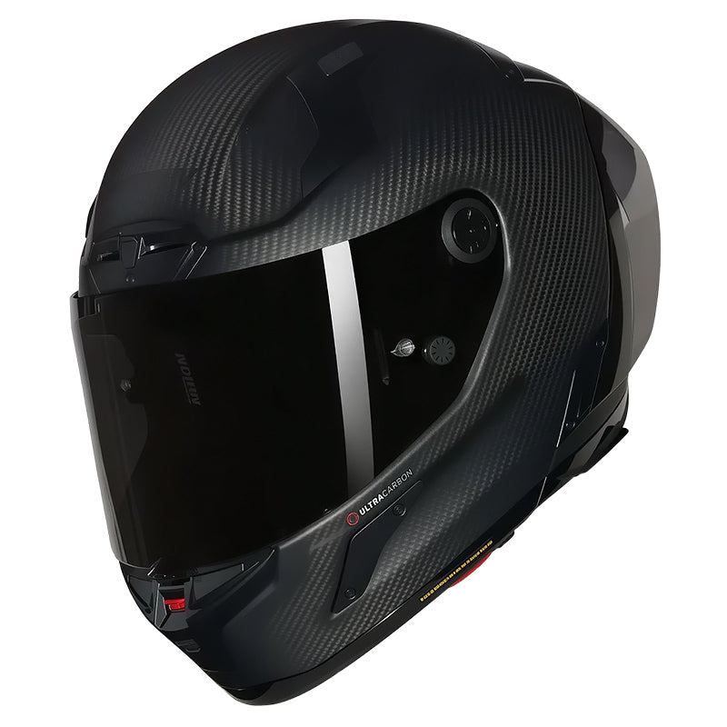 Casco Nolan X-804 Rs Ultra Carb Puro Solid Negro