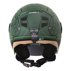 Casco Shaft 212 Ballistic Verde Oscuro Negro