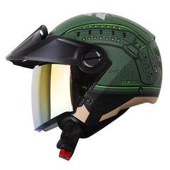 Casco Shaft 212 Ballistic Verde Oscuro Negro