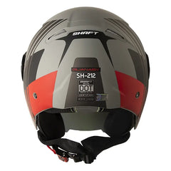 Casco Shaft 212 Guanaby Gris Rojo