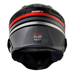 Casco Shaft 225 Pilot Panam Negro Rojo