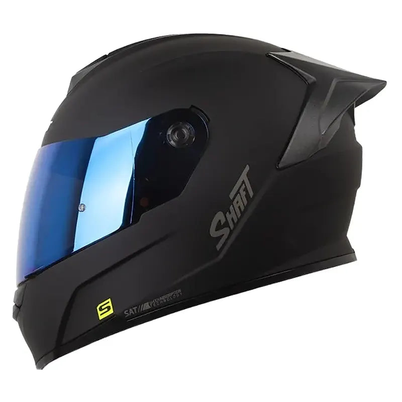 Casco Shaft 502sp Solid Negro Gris Oscuro Mate
