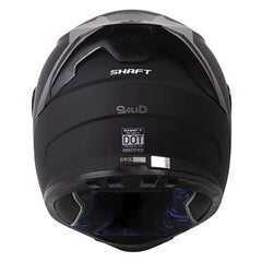 Casco Shaft 502sp Solid Negro Gris Oscuro Mate