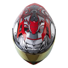 Casco Shaft 522sp Viserion Negro Brillante Gris