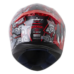 Casco Shaft 522sp Viserion Negro Brillante Gris