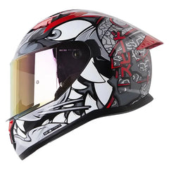 Casco Shaft 522sp Viserion Negro Brillante Gris