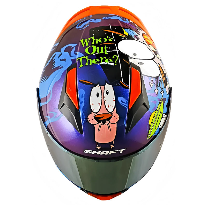 Casco Shaft 582Sp The Coward Camaleon Azul