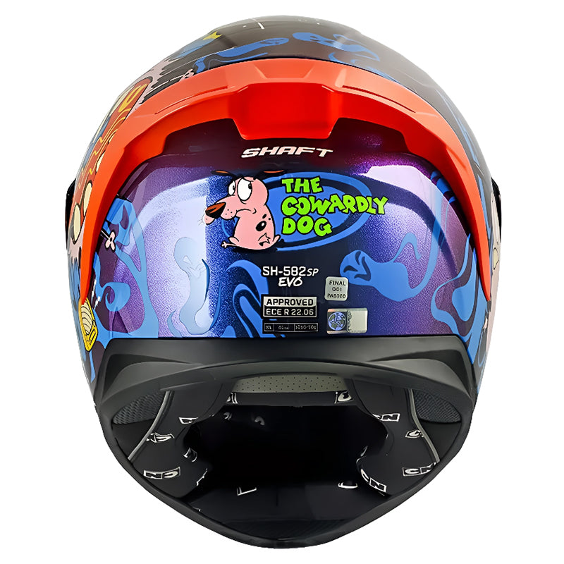 Casco Shaft 582Sp The Coward Camaleon Azul