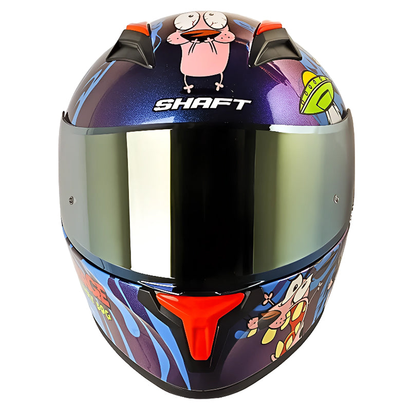 Casco Shaft 582Sp The Coward Camaleon Azul