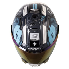Casco Shaft 595 Gunn Gris Azul