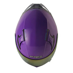 Casco Shaft Pro 612Dv Solid Morado Turquesa Brillo