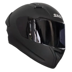 Casco Smk Stellar Solid Negro Mate