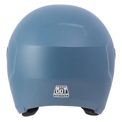 Casco Tech T10 Solid Azul Mate
