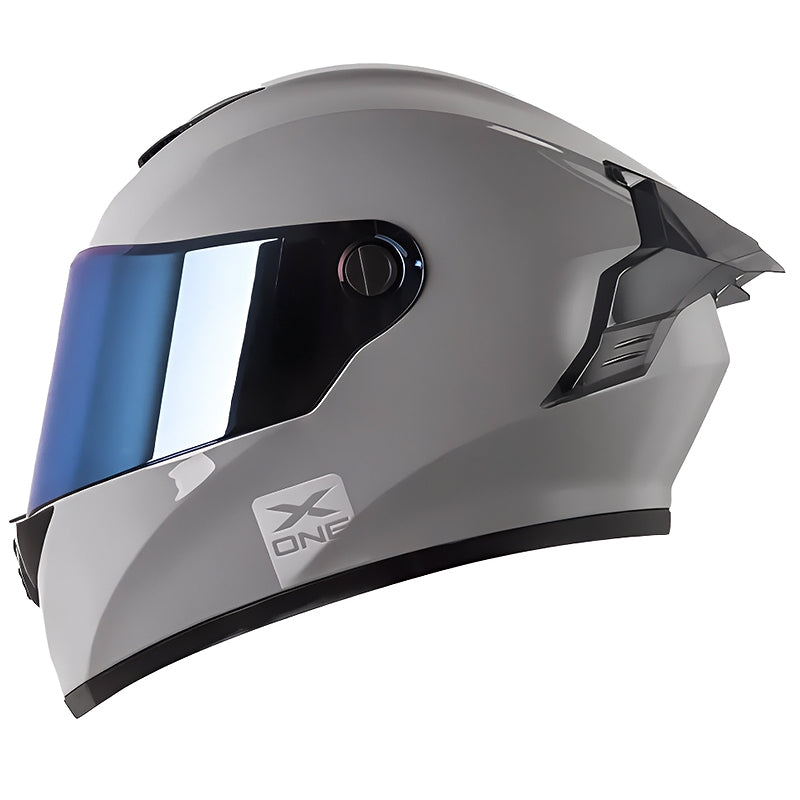 Casco X-One X-500Gt Evo Solid Gris Silver