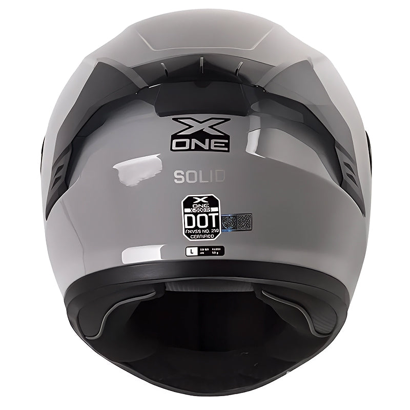 Casco X-One X-500Gt Evo Solid Gris Silver