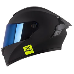 Casco X-One X-500Gt Evo Solid Negro Amarillo Neon