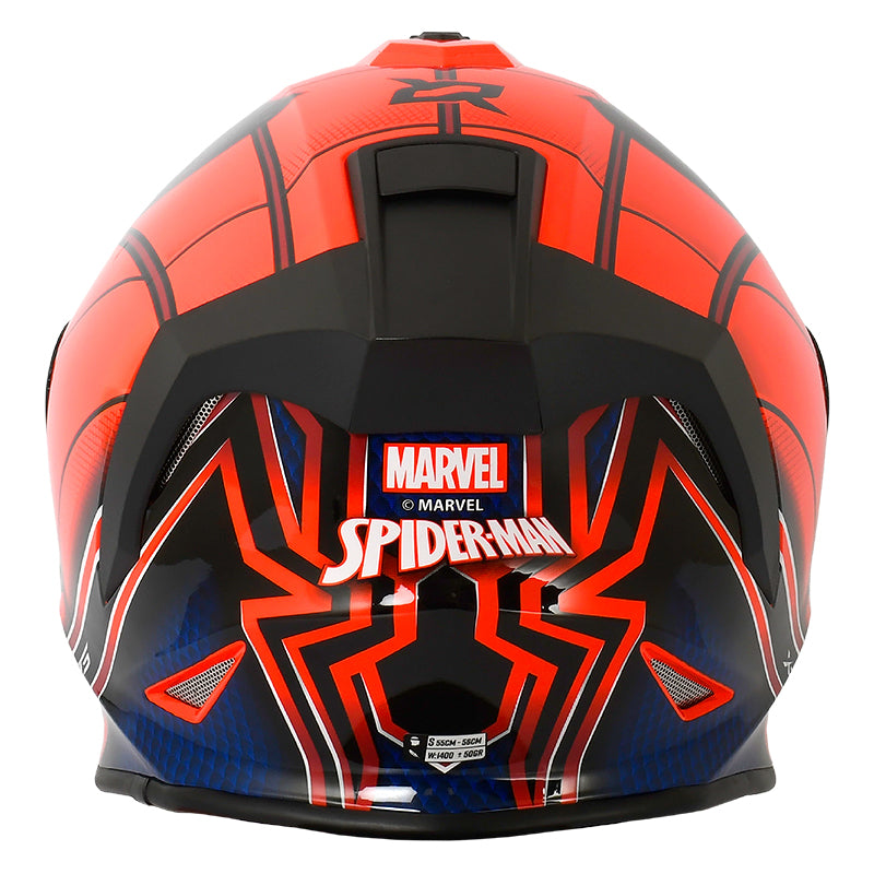 Casco X-Sports V151 Spiderman Rojo