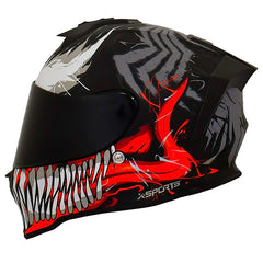 Casco XSports V151 Venom Negro