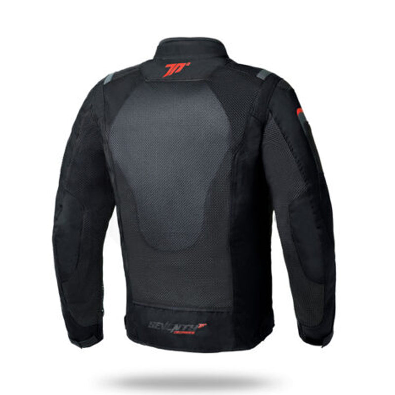 Chaqueta Seventy Sd-Jt56 Verano Touring Negro