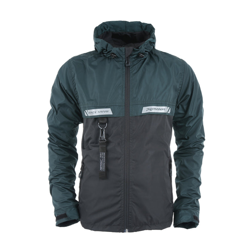 Cortaviento Pigmalion Euro Verde Negro Mas