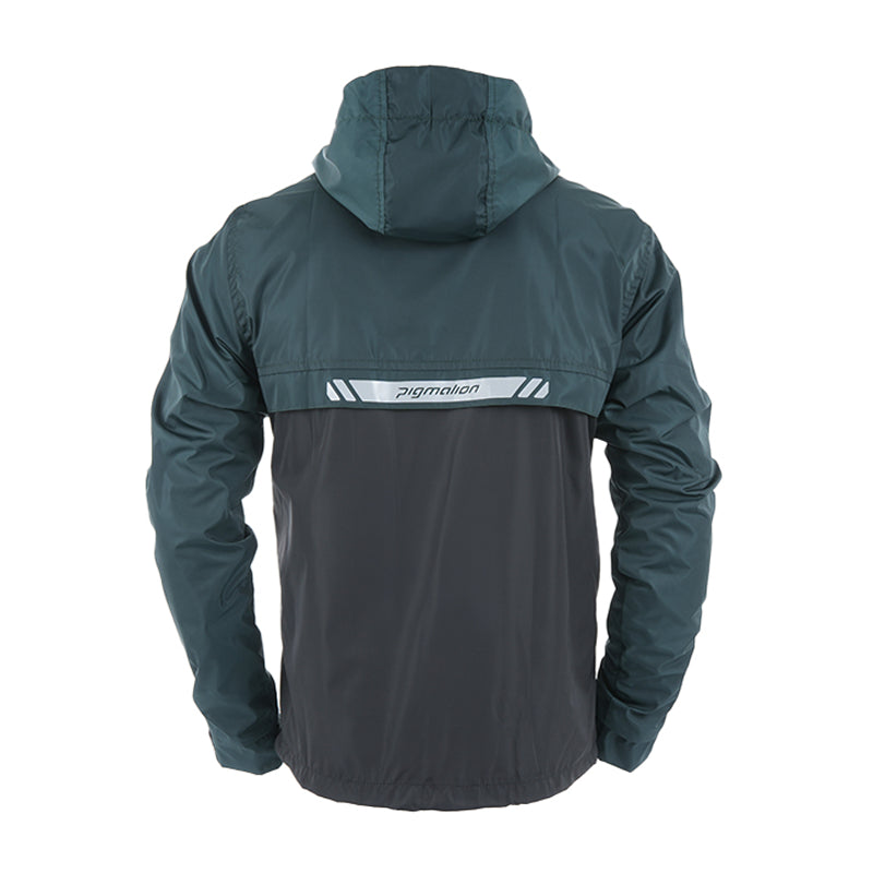 Cortaviento Pigmalion Euro Verde Negro Mas