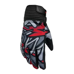 Guantes Shaft Stunt Polock Gris Rojo