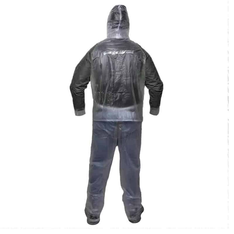 Impermeable Silicona Negro