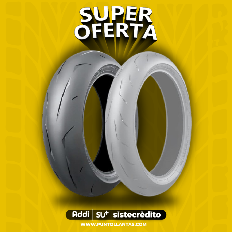 Llanta Bridgestone Battlax Rs10 180/55-17 Sellomatic
