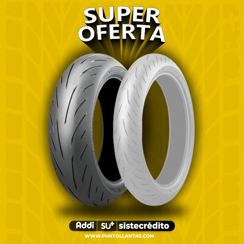 Llanta Bridgestone Battlax S22 190/50-17 Sellomatic