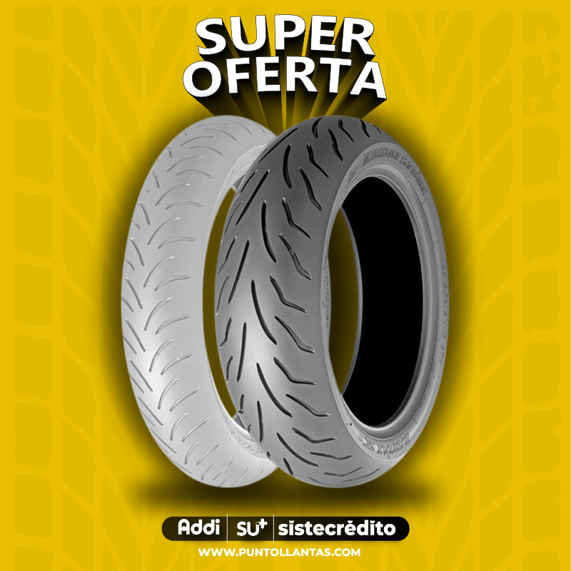 Llanta Bridgestone Battlax Scooter 130/70-12 Sellomatic