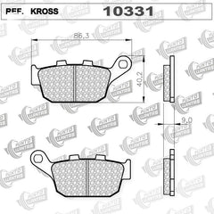 Pastillas Kross 10331