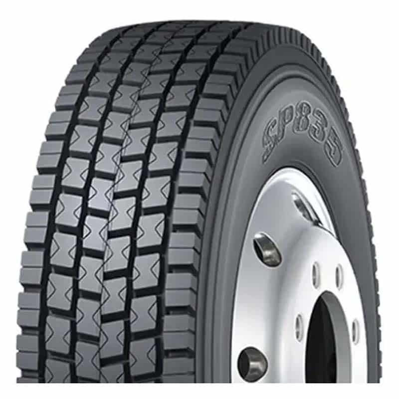 Llanta Dunlop Sp835 Tracción 12R22.5