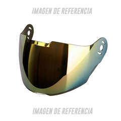 Visor Shaft 212 Smoke Claro Iridium Naranja