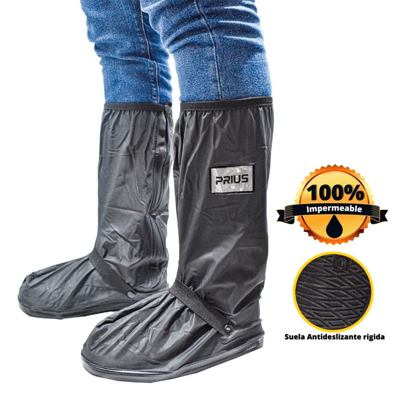 Zapatones Impermeables Prius Con Suela